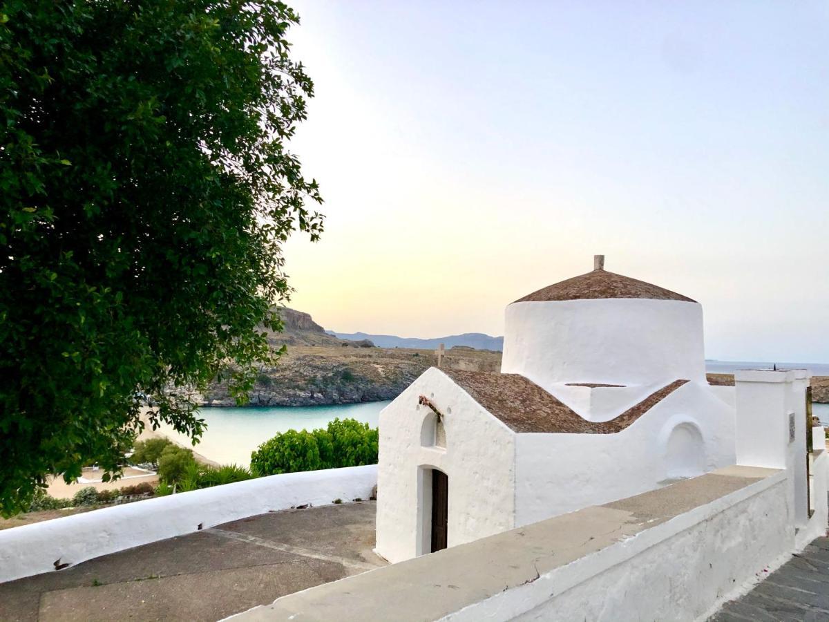 Antique Villa Líndos Exteriér fotografie